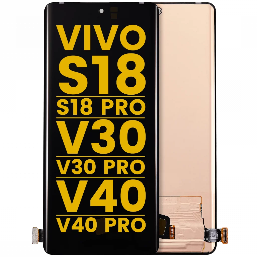 OLED Assembly Without Frame For Vivo S18 / S18 Pro / S19 Pro / V30 / V30 Pro / V40 / V40 Pro (Refurbished) (All Colors)