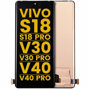 OLED Assembly Without Frame For Vivo S18 / S18 Pro / S19 Pro / V30 / V30 Pro / V40 / V40 Pro (Refurbished) (All Colors)