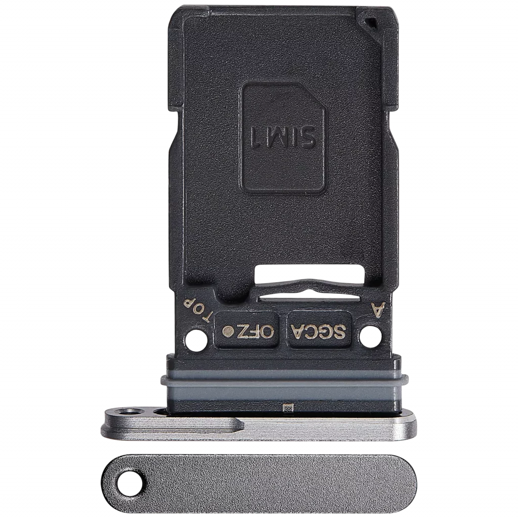 Single Sim Card Tray For Samsung Galaxy S25 FE 5G (Gray) (Premium)