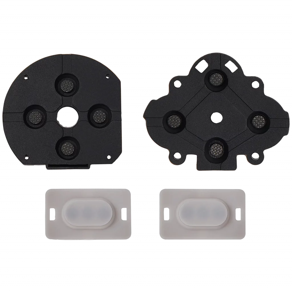 Left Right Rubber Conductive D-Pad Buttons Set For PlayStation Portable PSP 1000 (4 Piece Set)