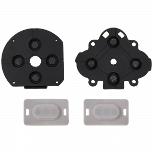 Left Right Rubber Conductive D-Pad Buttons Set For PlayStation Portable PSP 1000 (4 Piece Set)
