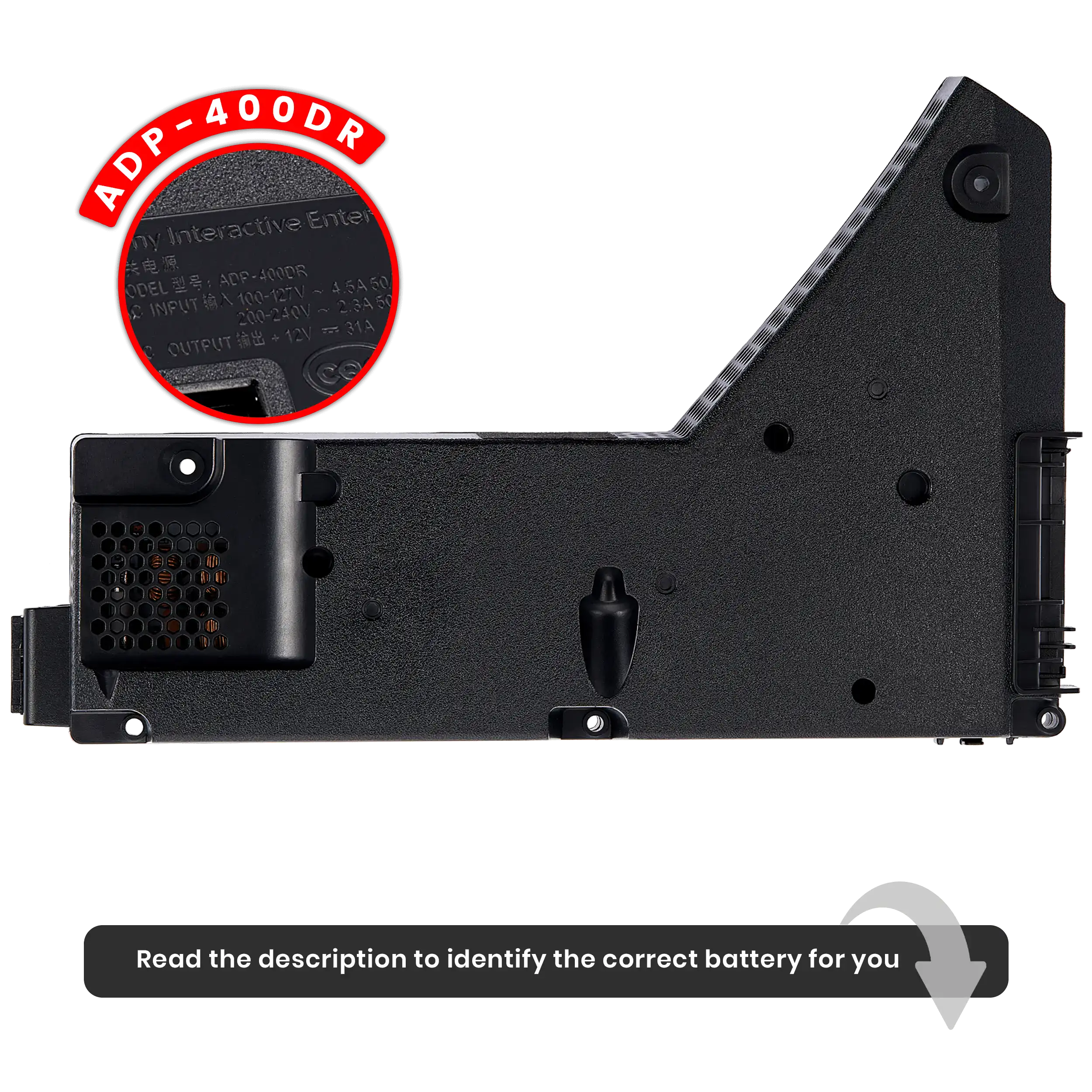 Power Supply Unit for PlayStation 5 PS5 (ADP-400DR / PA-1401-JT20, CFI-1000 / CFI-1100)