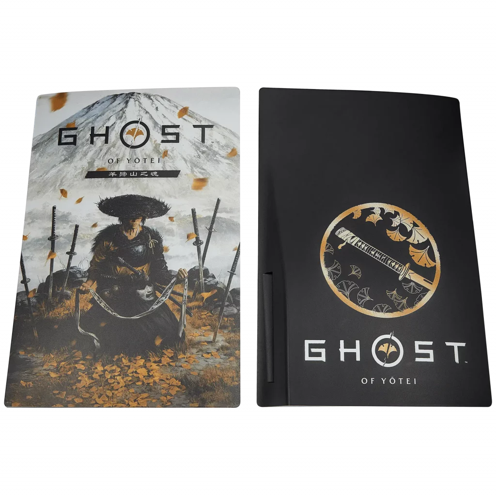 Faceplate Cover (Top & Bottom) For PlayStation 5 (1000 / 1100 / 1200) (The Soul of Mount Yotei)