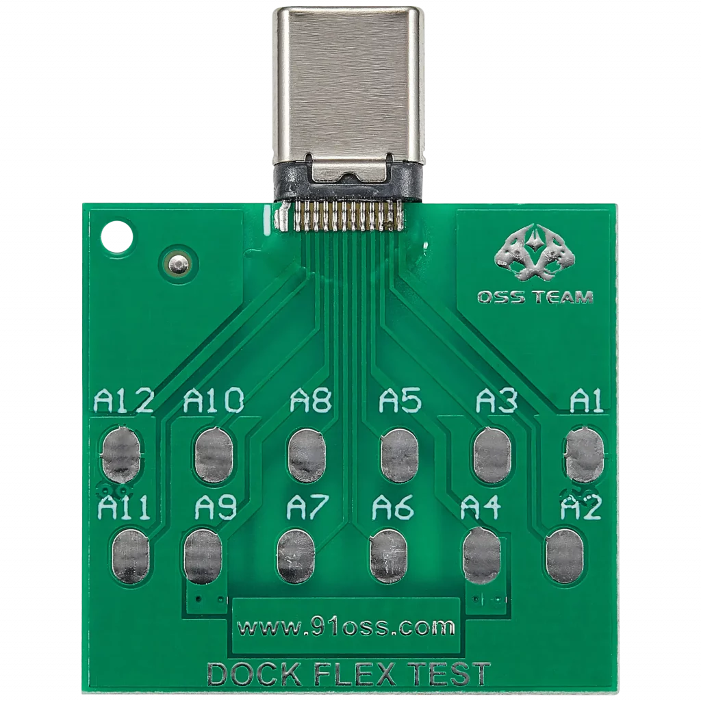 Type-C Male Connector Breakout Board