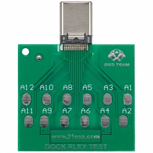 Type-C Male Connector Breakout Board