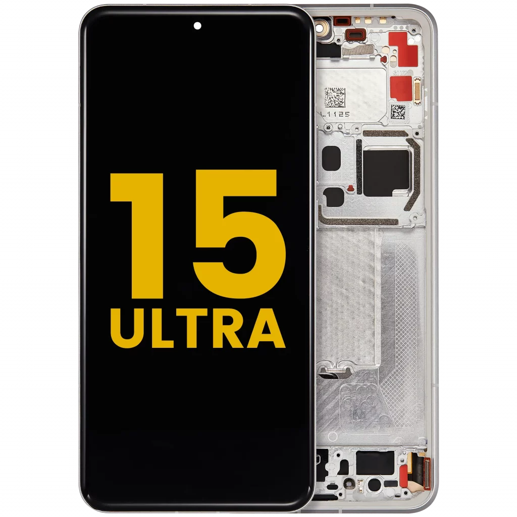 OLED Assembly With Frame For Xiaomi 15 Ultra (Refurbished) (White)