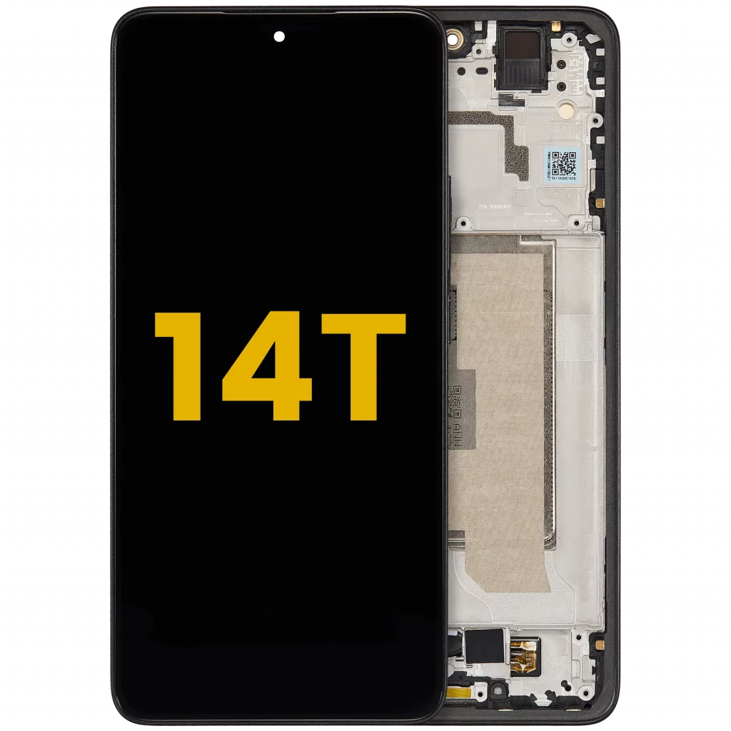 OLED Assembly With Frame For Xiaomi 14T (Refurbished) (Titan Black)