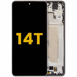 OLED Assembly With Frame For Xiaomi 14T (Refurbished) (Titan Gray)