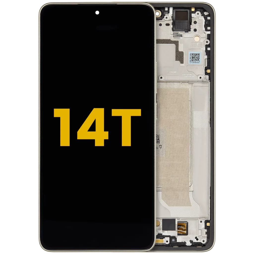 OLED Assembly With Frame For Xiaomi 14T (Refurbished) (Lemon Green)