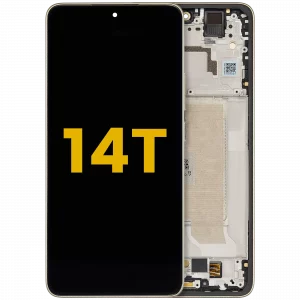 OLED Assembly With Frame For Xiaomi 14T (Refurbished) (Lemon Green)