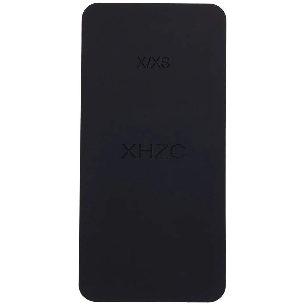 Black Silicone Mat For iPhone X / XS
