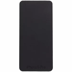 Black Silicone Mat For iPhone 11 Pro