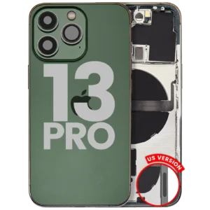 Back Housing W/ Small Parts For iPhone 13 Pro (US Version) (Used OEM Pull: Grade C) (Alpine Green)