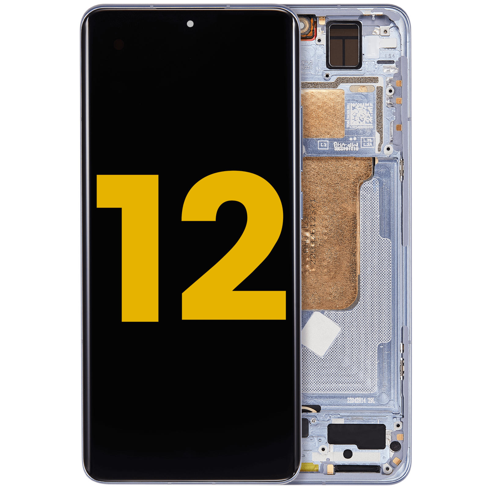 OLED Assembly With Frame For Xiaomi 12 / 12X / 12S (Refurbished) (Blue)