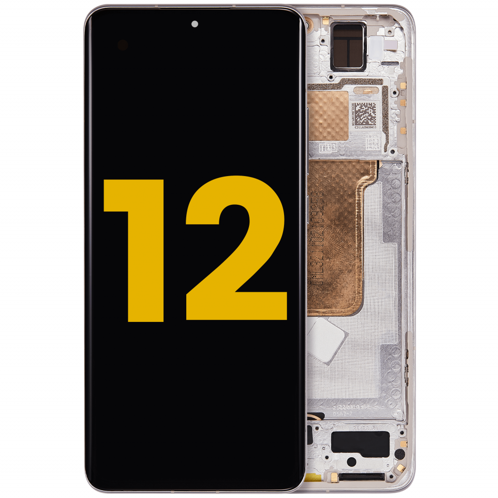 OLED Assembly With Frame For Xiaomi 12 / 12X / 12S (Refurbished) (Purple)