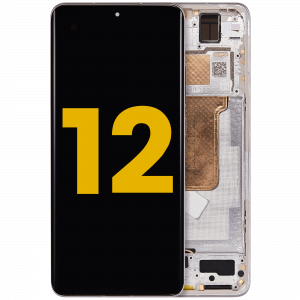 OLED Assembly With Frame For Xiaomi 12 / 12X / 12S (Refurbished) (Purple)