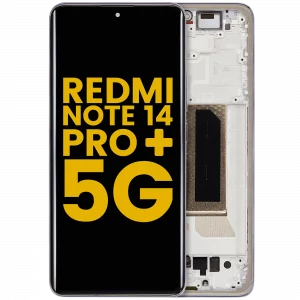 OLED Assembly With Frame For Xiaomi Redmi Note 14 Pro Plus 5G (Refurbished) (Lavender Purple)