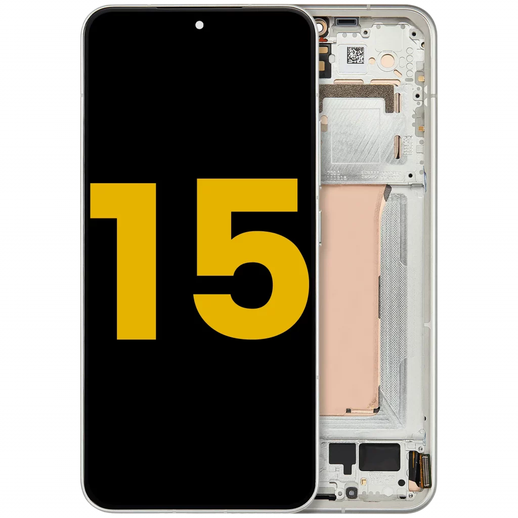 OLED Assembly With Frame For Xiaomi 15 (Refurbished) (Green)