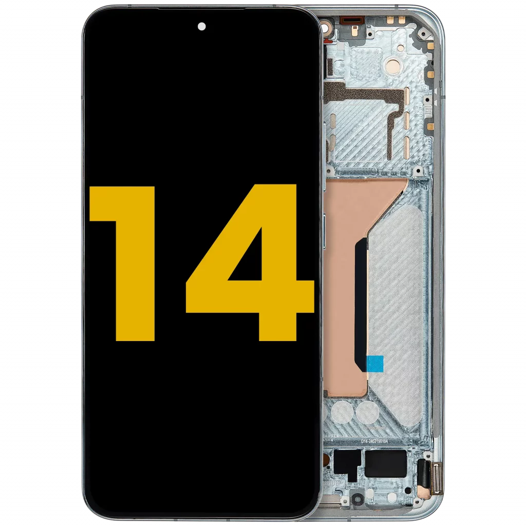 OLED Assembly With Frame For Xiaomi 14 (Refurbished) (Jade Green)