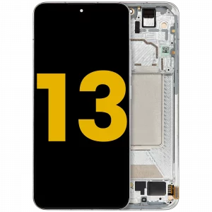 OLED Assembly With Frame For Xiaomi 13 (Refurbished) (Flora Green)