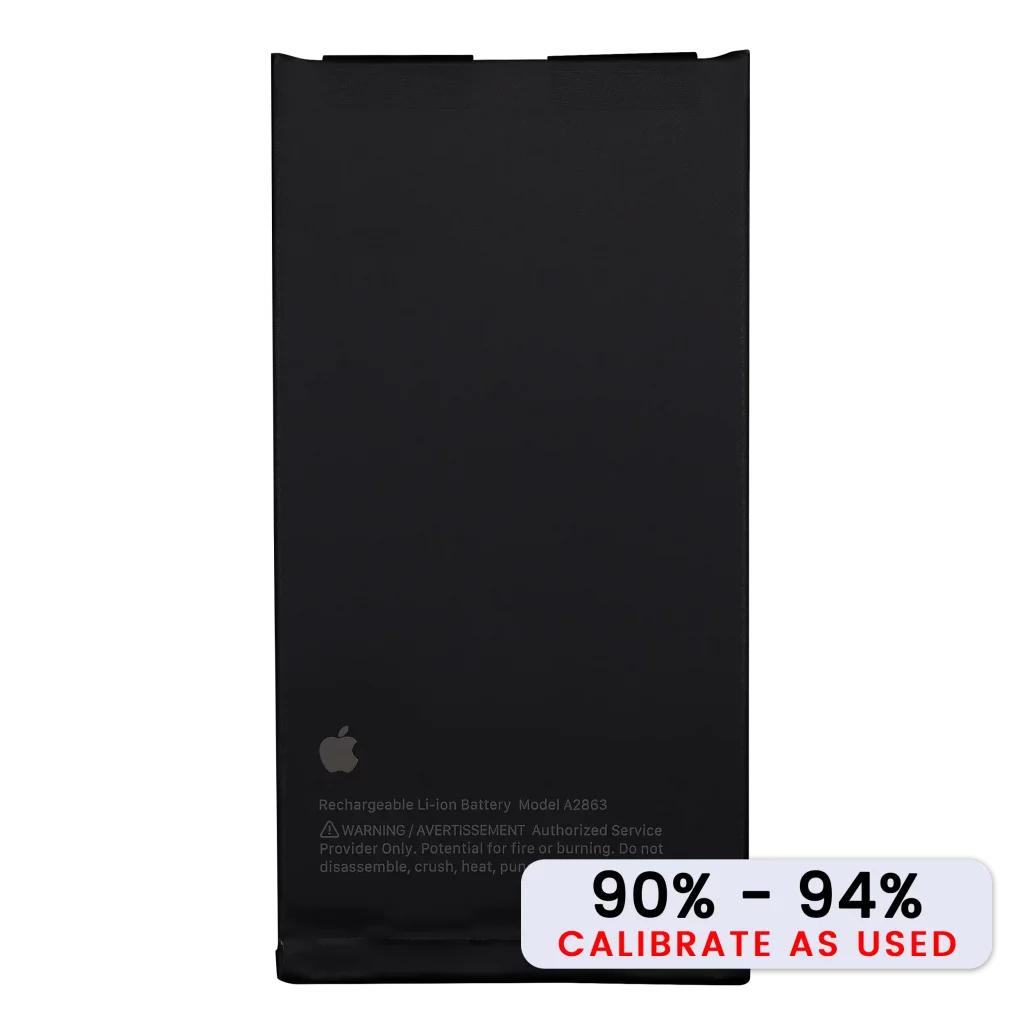 Replacement Battery for iPhone 14 (Used OEM Pull: Grade C / SOH 90% to 94%)