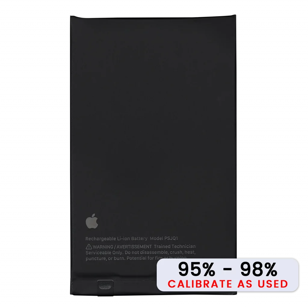 Replacement Battery for iPhone 16 (Used OEM Pull: Grade B / SOH 95% to 98%)