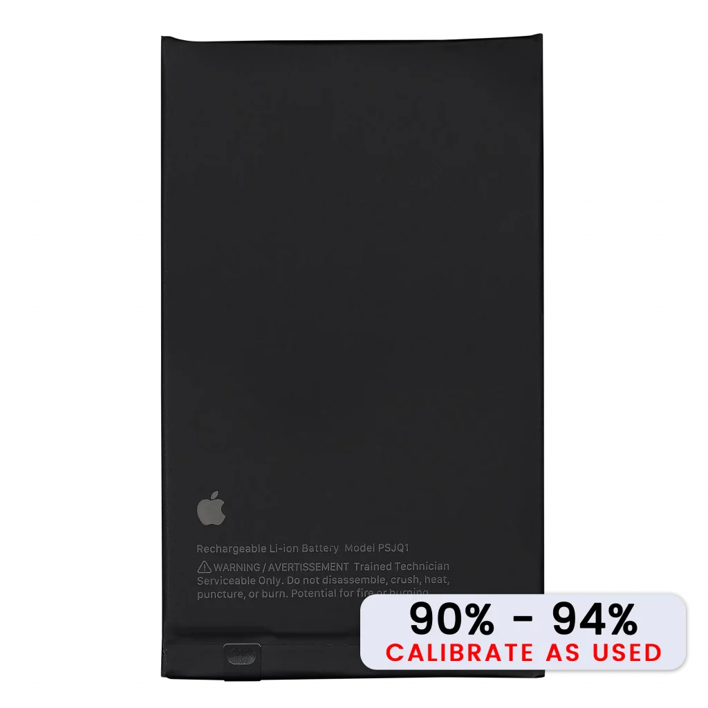Replacement Battery for iPhone 16 (Used OEM Pull: Grade C / SOH 90% to 94%)