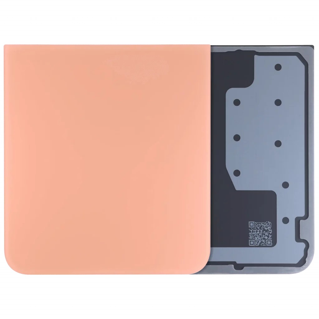 Back Cover Glass For Samsung Galaxy Z Flip 6 5G (Service Pack) (Peach)