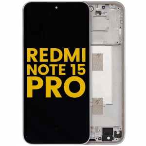 OLED Assembly With Frame For Xiaomi Redmi Note 15 Pro 5G (Refurbished) (Titanium Color)