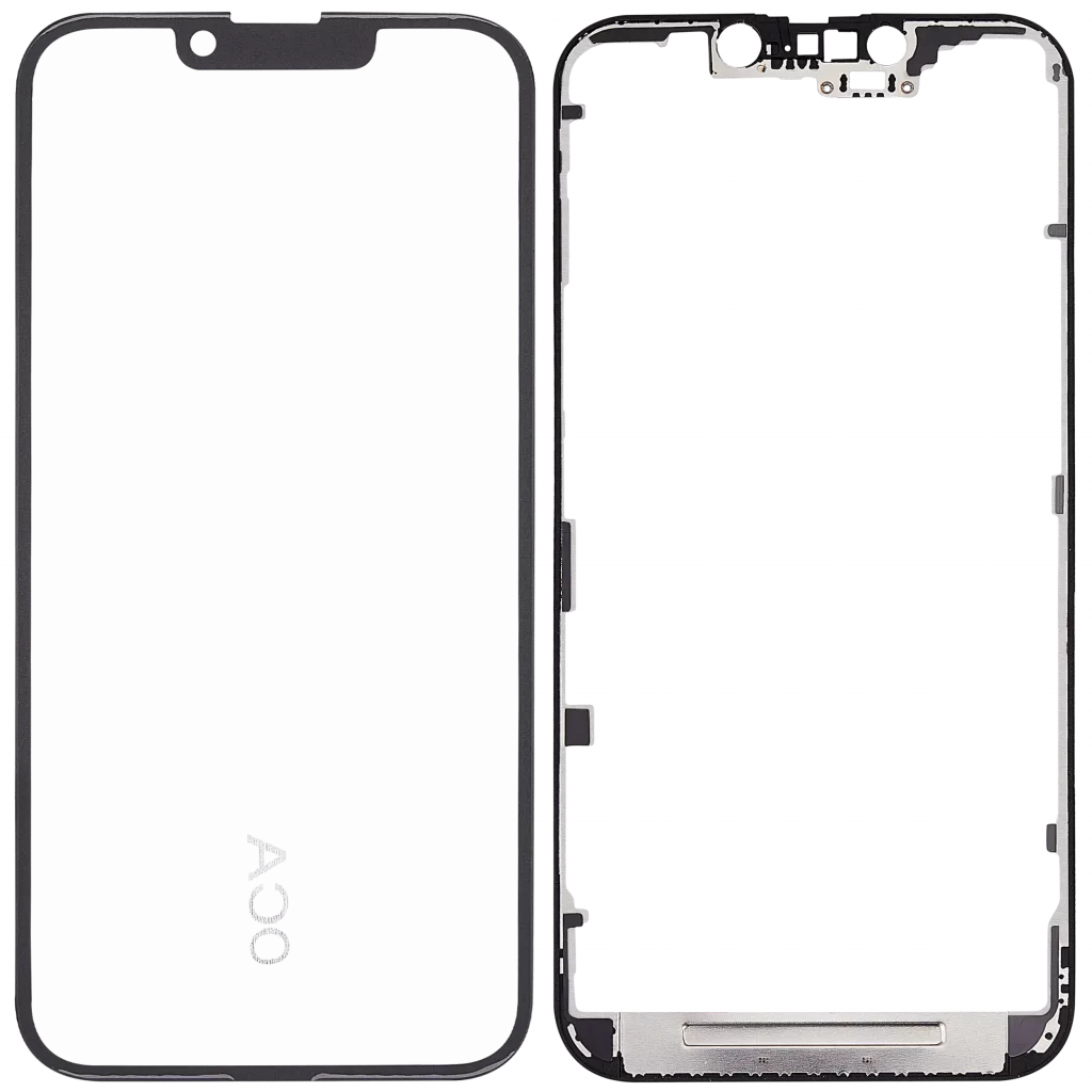 3 in 1 (Glass With OCA Pre-Installed + Frame) For iPhone 16e / 17e (OCA Master)