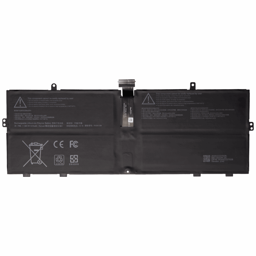 Replacement Battery For Microsoft Surface Laptop Go (1943) (916TA135H/DYNZ02)