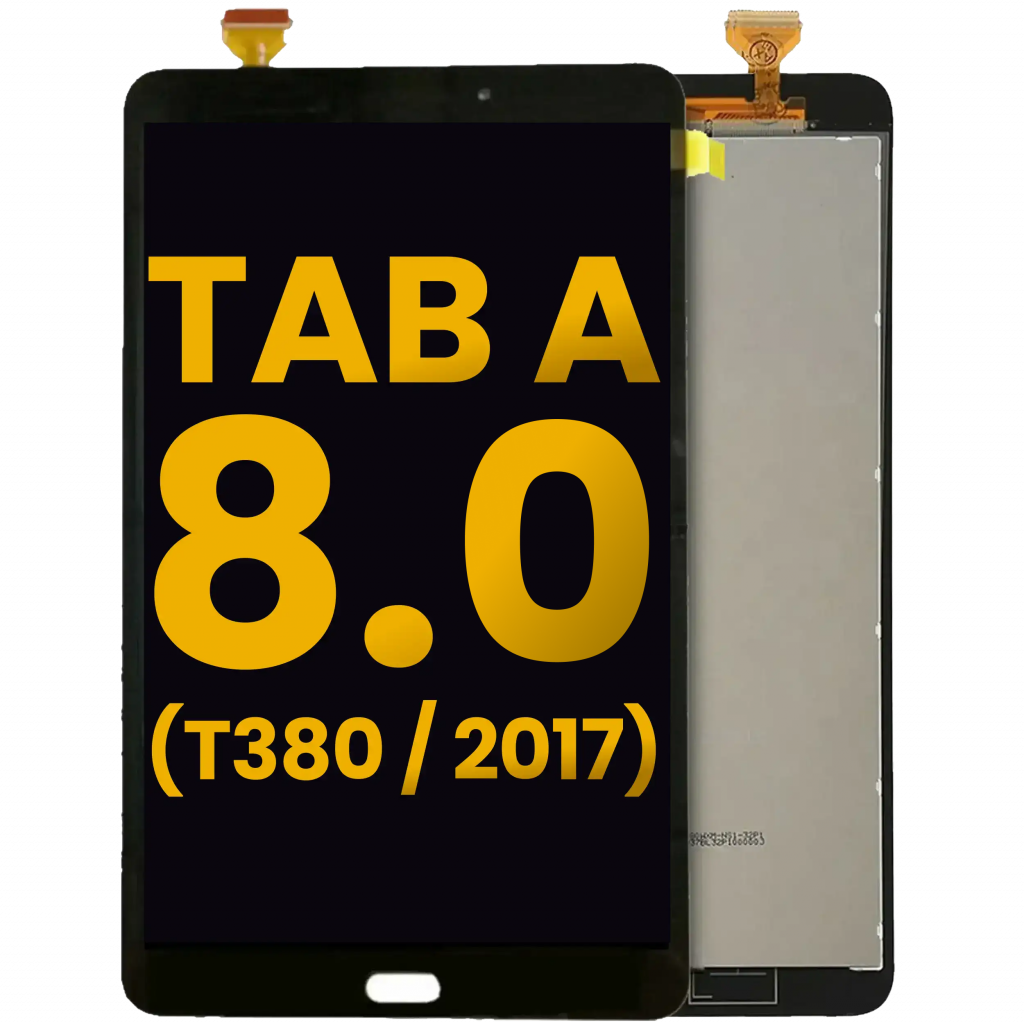 LCD Assembly Without Frame For Samsung Galaxy Tab A 8.0" (2017) (T380) (WiFi Version) (Refurbished) (White)