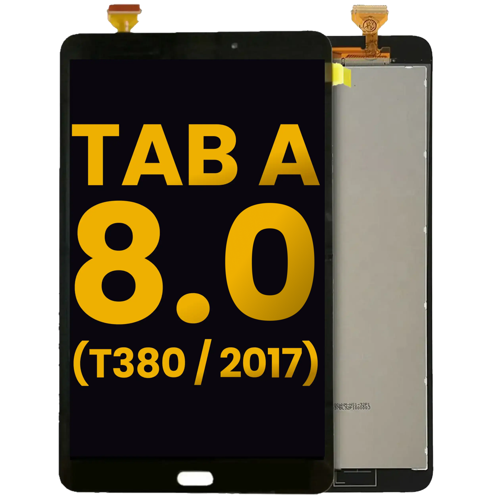 LCD Assembly Without Frame For Samsung Galaxy Tab A 8.0" (2017) (T380) (WiFi Version) (Refurbished) (White)