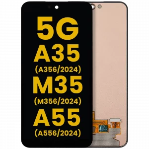 OLED Assembly Without Frame For Samsung Galaxy A35 5G (A356 / 2024) / M35 (M356 / 2024) / A55 (A556 / 2024) (Refurbished) (All Colors)