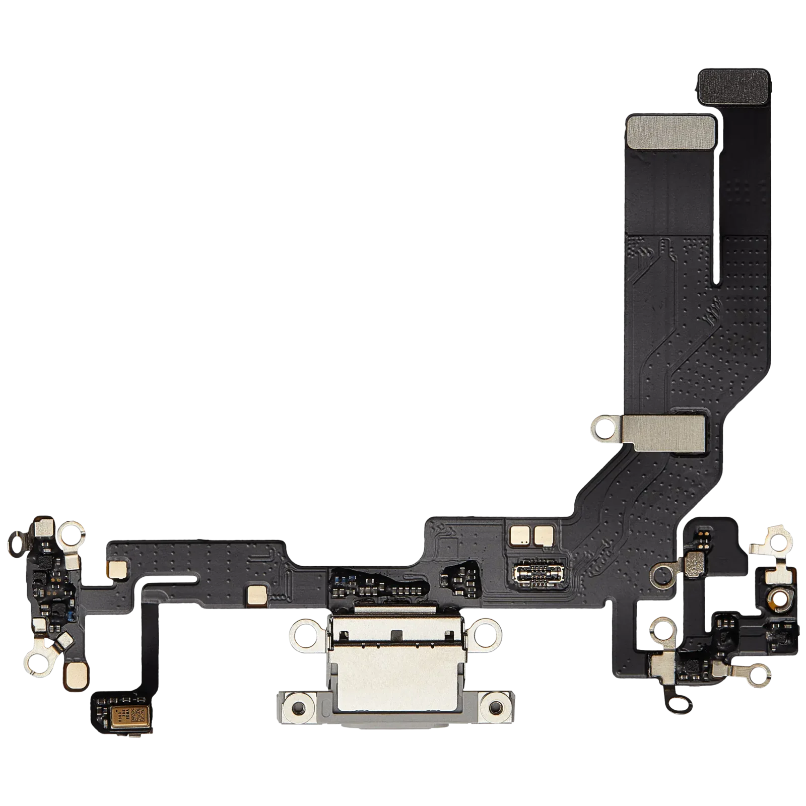 Charging Port Flex Cable For iPhone 16e / 17e (Aftermarket Plus) (White)