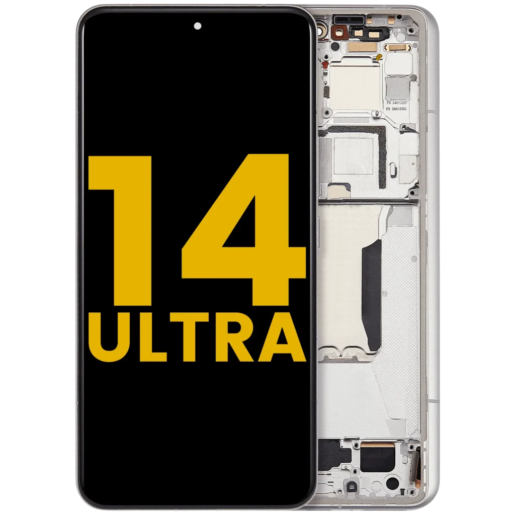 OLED Assembly With Frame For Xiaomi 14 Ultra (Refurbished) (White)