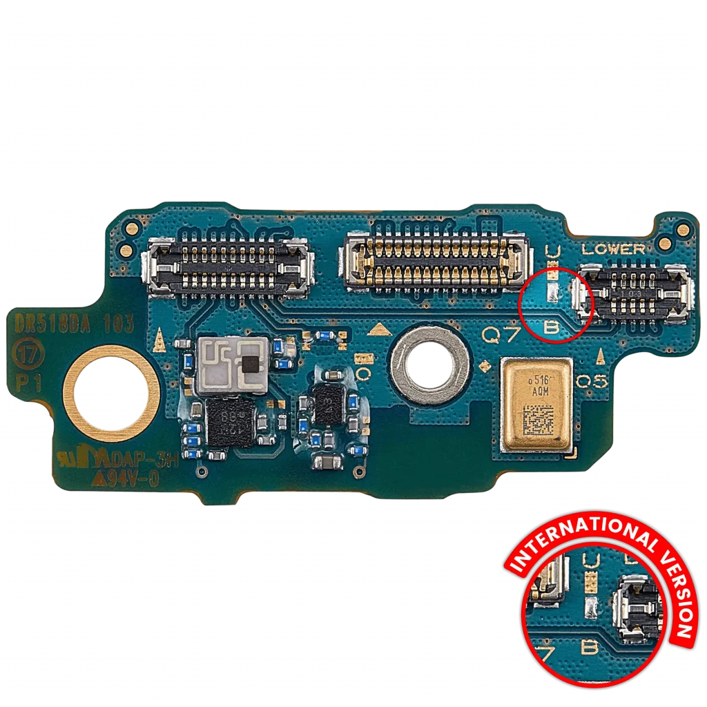 Microphone PCB Board For Samsung Galaxy Z Fold 7 (F966B) (International Version)