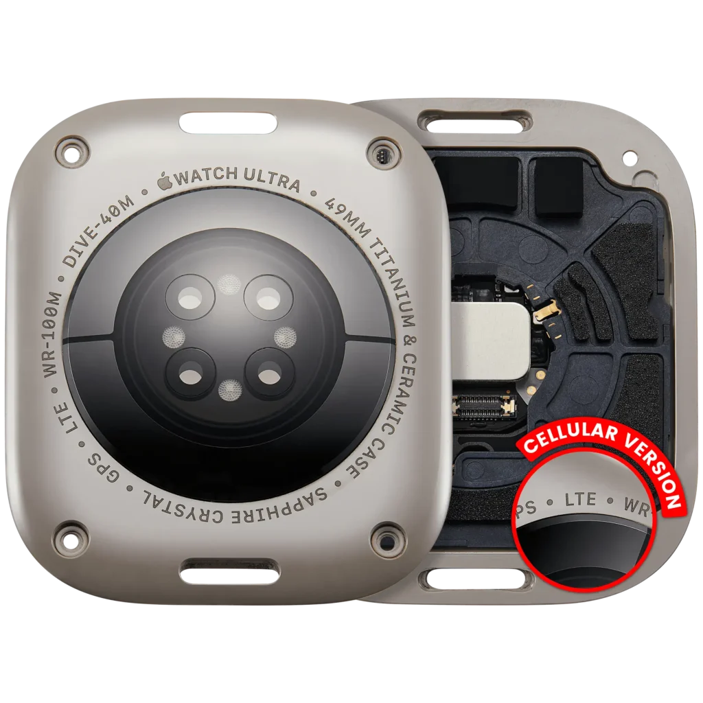 Back Cover Assembly For Watch Series Ultra (2nd Gen)(49mm) (LET Version) (Natural)