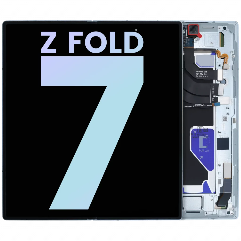 Inner OLED Assembly With Frame For Samsung Galaxy Z Fold 7 5G (US & International) (Service Pack) (Mint)