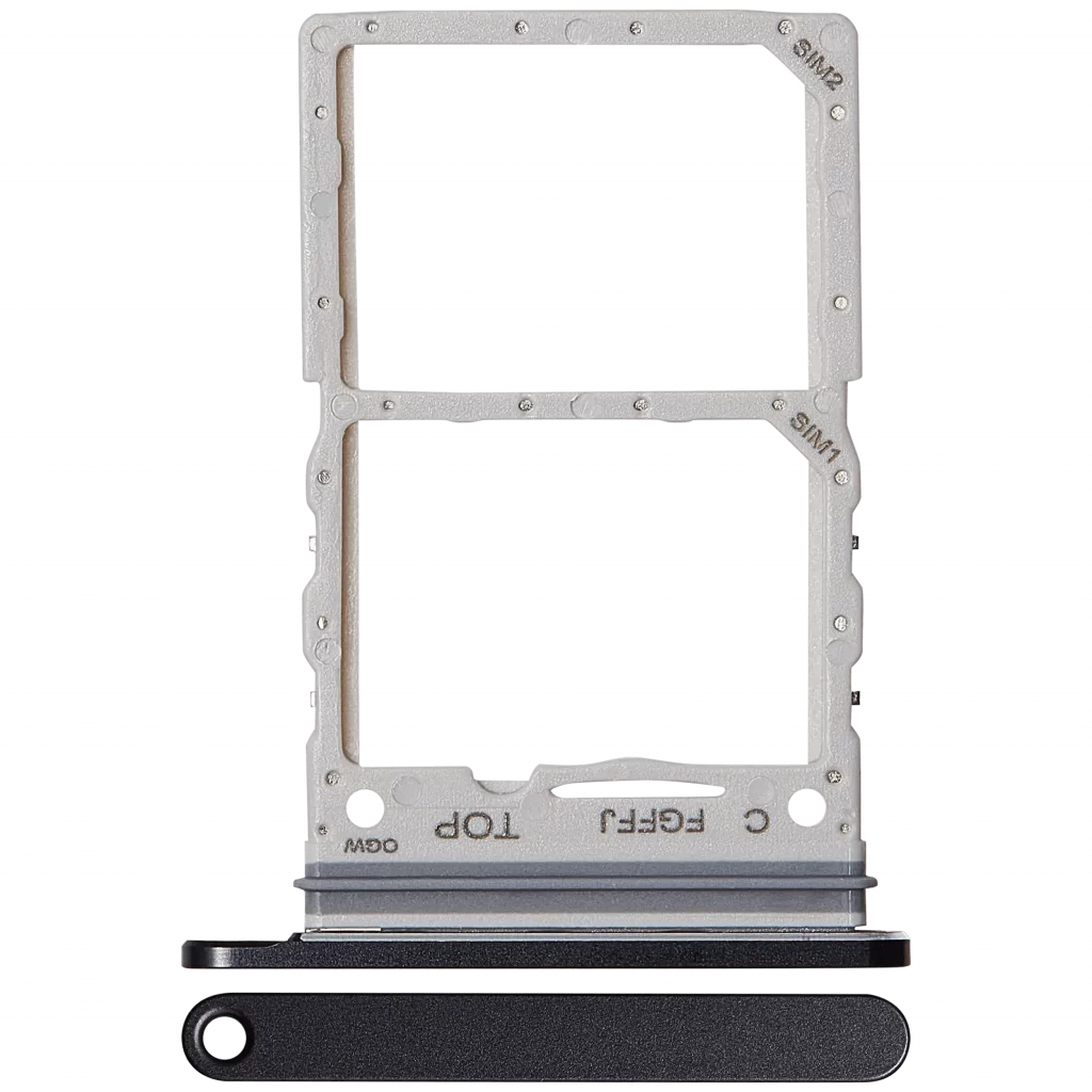 Dual Sim Card Tray For Samsung Galaxy Z Flip 7 5G (Jet Black)
