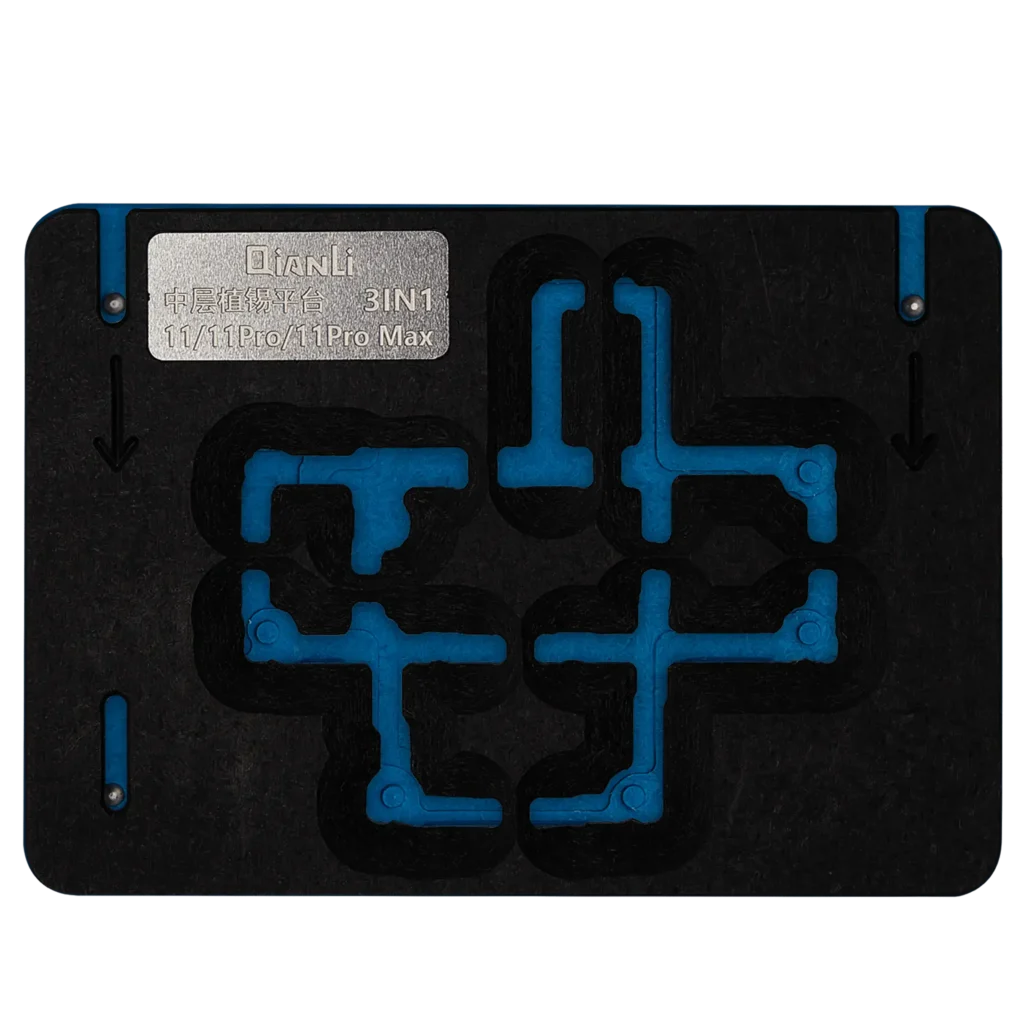 Middle Frame 3 in 1 Reballing Platform With Stencils Station For iPhone 11 / 11 Pro / 11 Pro Max (Qianli)