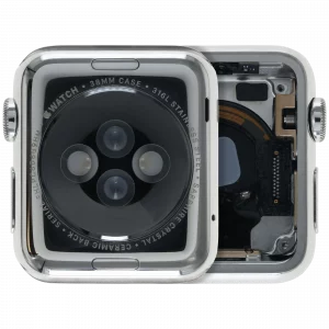 Housing Assembly For Watch Series 1 (38MM) (Used OEM Pull: Grade A) (Stainless / Silver)