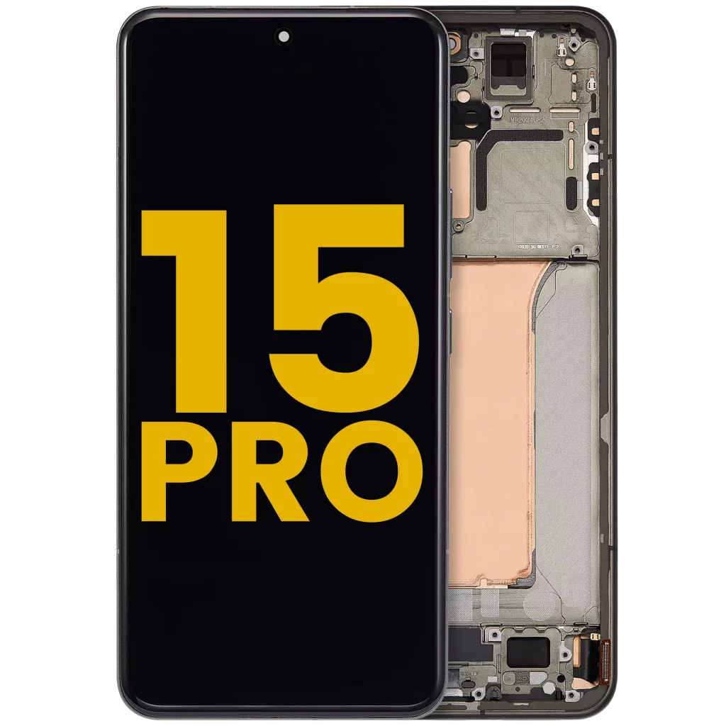 OLED Assembly With Frame For Xiaomi 15 Pro (Refurbished) (Green)