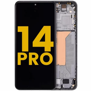 OLED Assembly With Frame For Xiaomi 14 Pro (Refurbished) (Black)