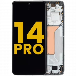 OLED Assembly With Frame For Xiaomi 14 Pro (Refurbished) (Green)