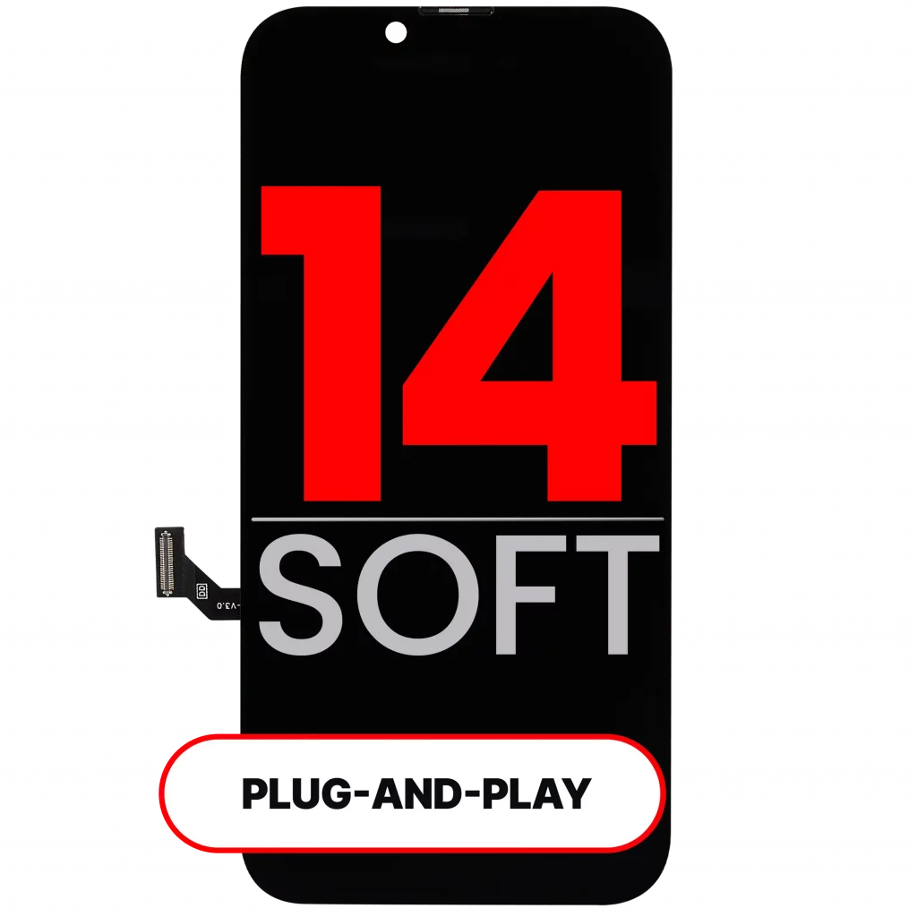 OLED Assembly For iPhone 14 (Aftermarket Plus: Soft 3.0)