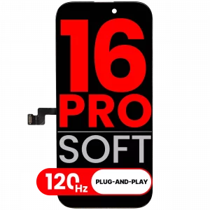 OLED Assembly For iPhone 16 Pro (Aftermarket Plus: Soft 3.0) (120HZ)