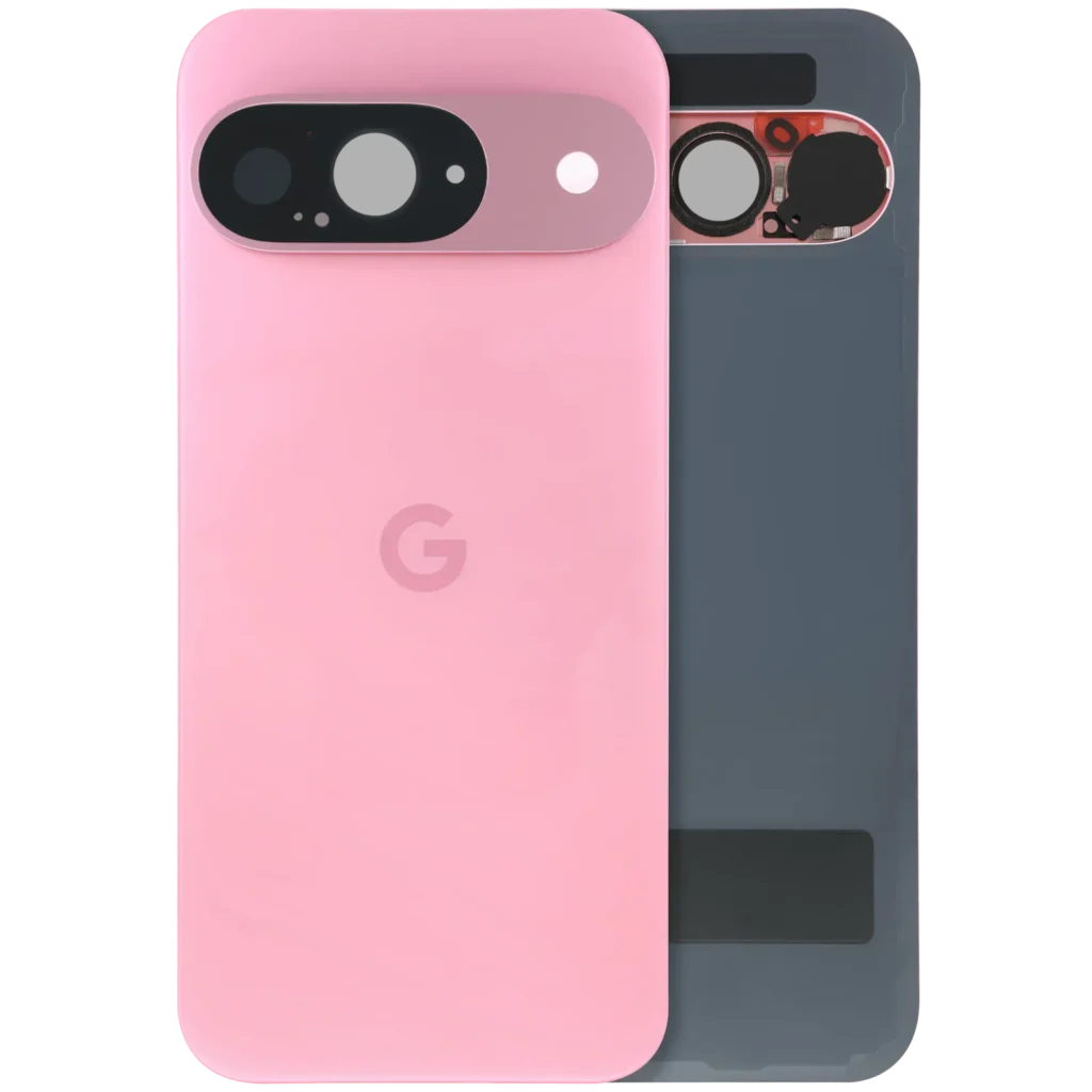 Back Cover Glass With Camera Lens For Google Pixel 9 (Used OEM Pull: Grade A) (Peony)