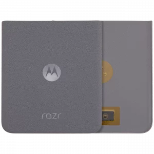 Back Cover Glass For Motorola Razr / Razr 50 (XT2453 / 2024) (Premium) (Koala Grey)