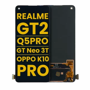 OLED Assembly Without Frame For Realme GT2 / Q5 Pro / GT Neo 3T / OPPO K10 Pro (Refurbished) (All Colors)